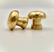 Handmade Solid Brass Cabinet Knobs Hardware - 1 1/2" Knob Hardware
