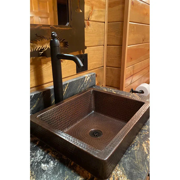 Copper square sink