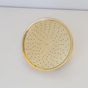 4" Unlacquered Brass ShowerHead