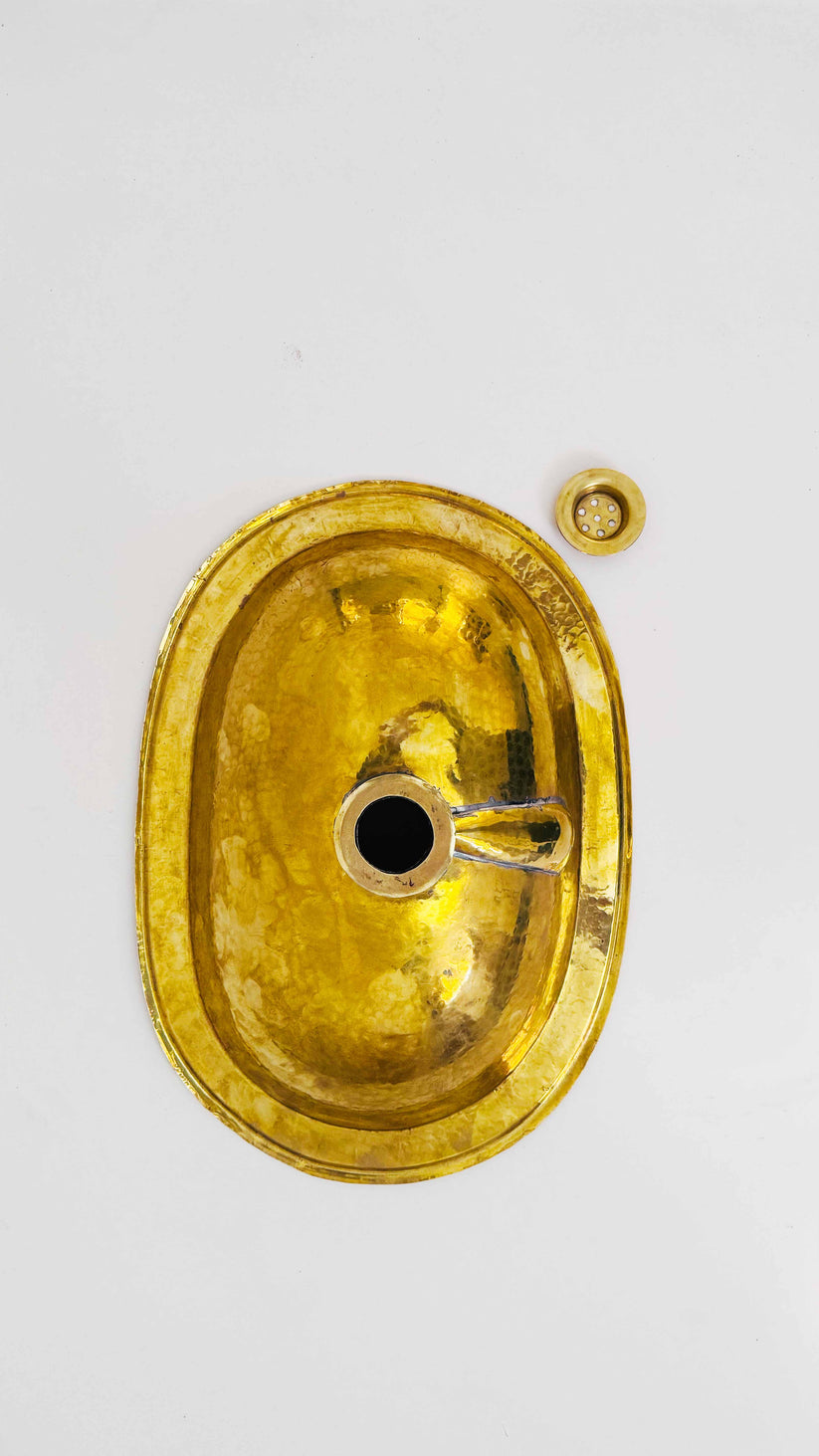 Unlacquered Brass and Copper Vessel Sink , Timeless quality