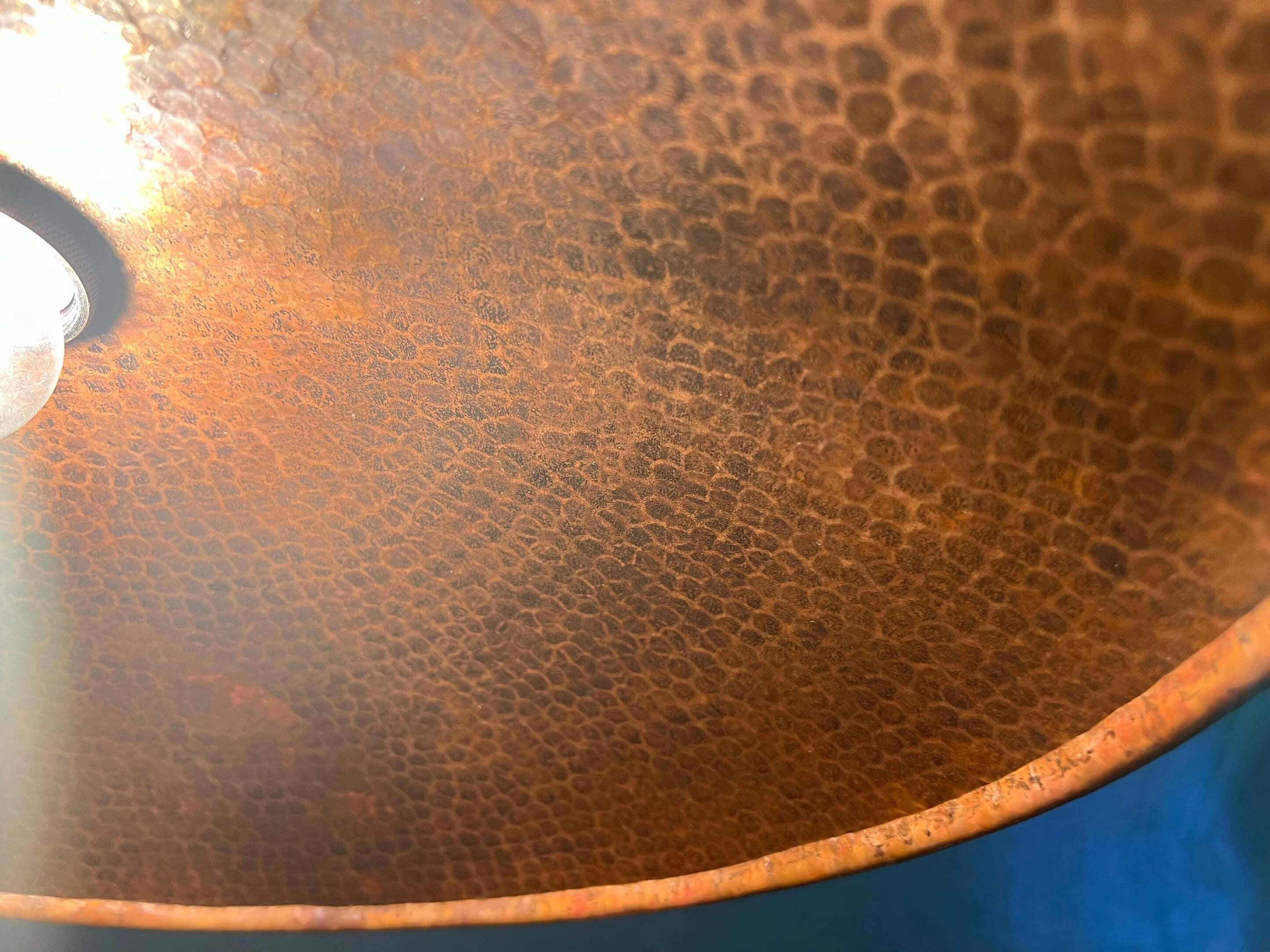 Handcrafted Copper Pendant Light Fixture – Rustic Patina Finish – Customizable Dimensions