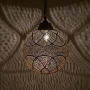Brass Moroccan Hanging Light Vintage Shades Pendant Lamp Shade
