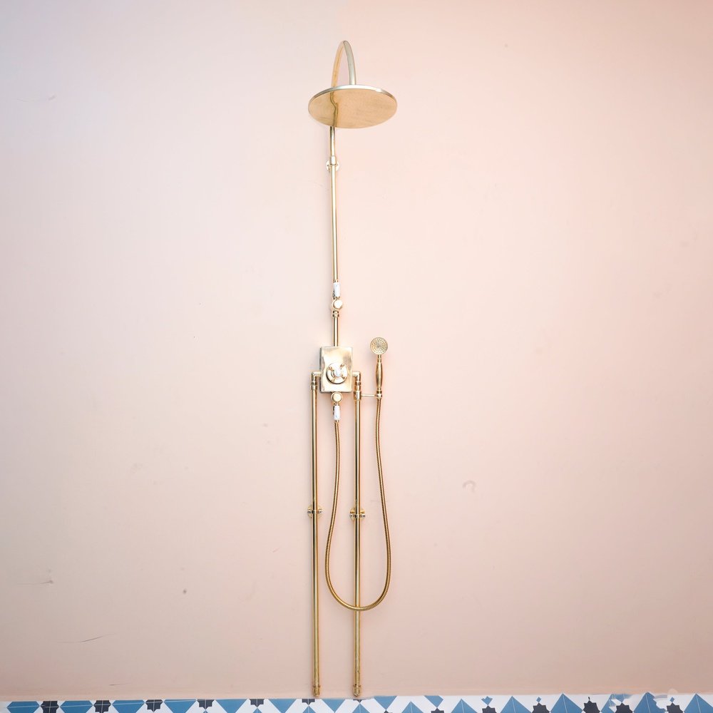 Handcrafted Thermostatic Shower