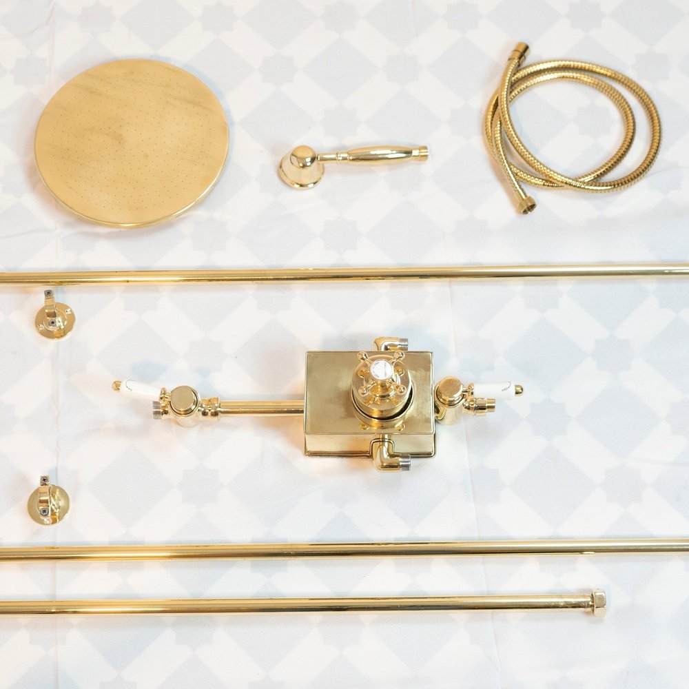 Handcrafted Thermostatic Shower