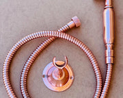 Solid Copper Handheld Shower Head