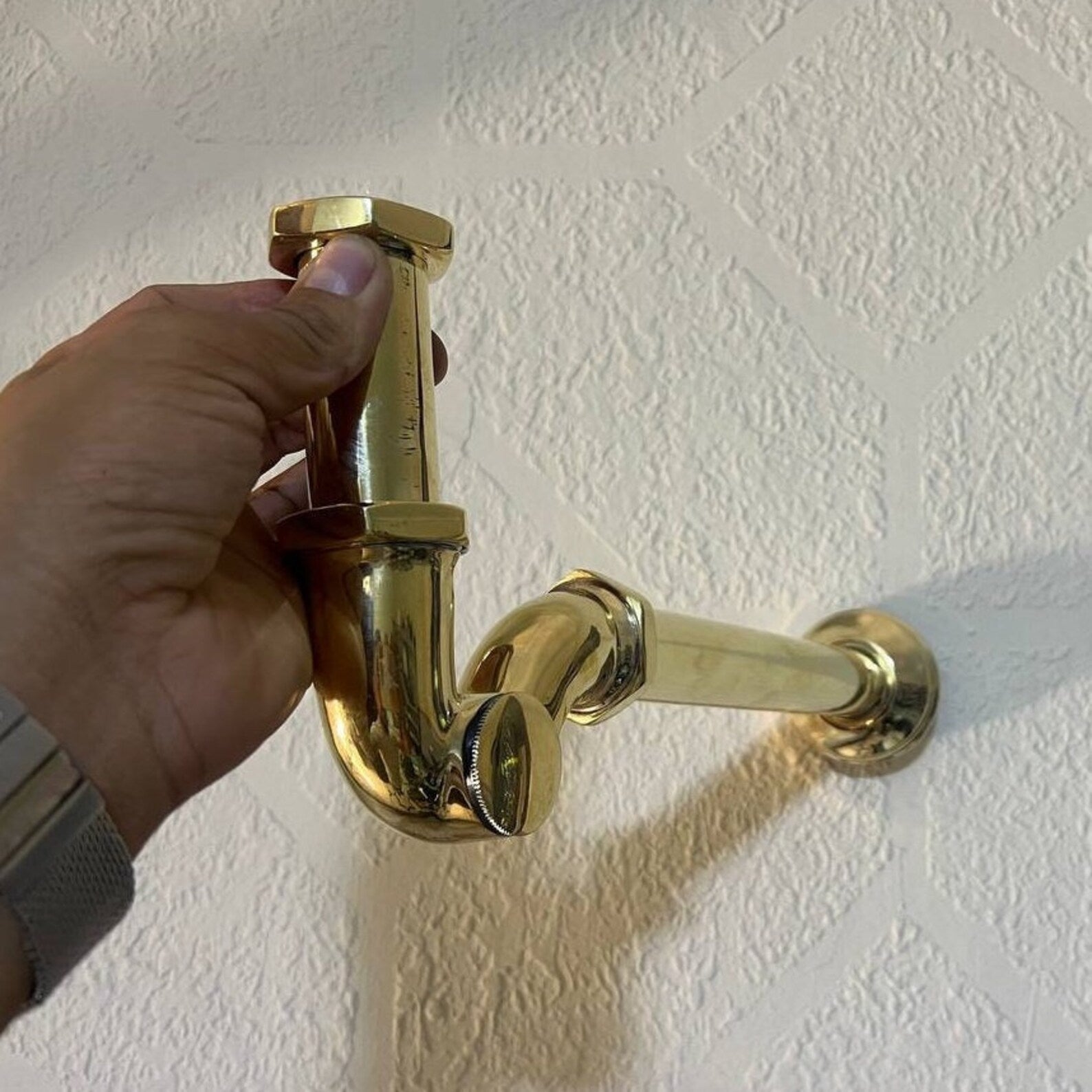 Unlacquered Brass P-Trap