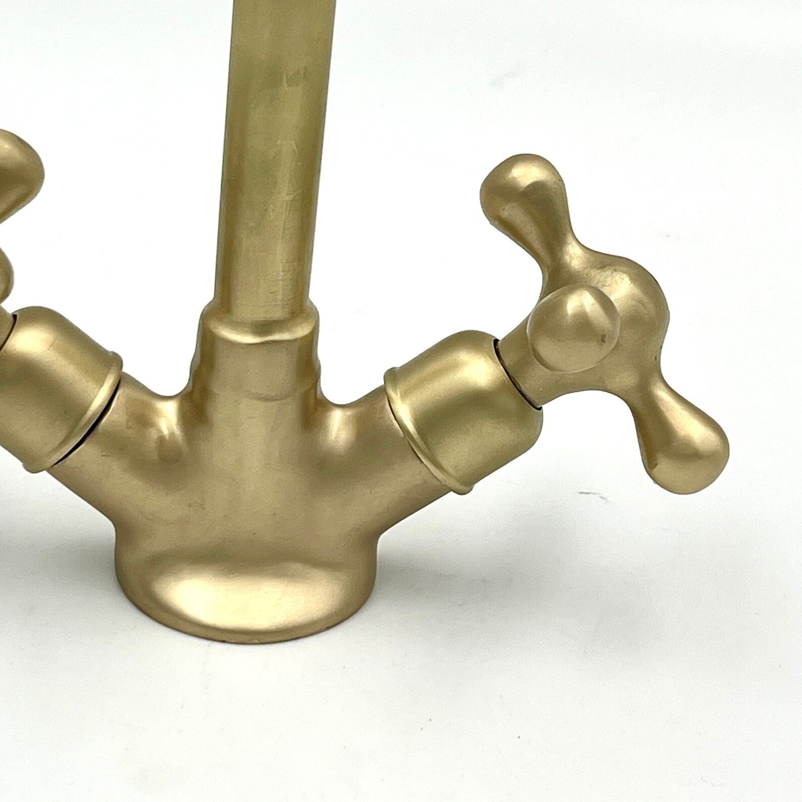 Unlacquered Brass Gooseneck Faucet