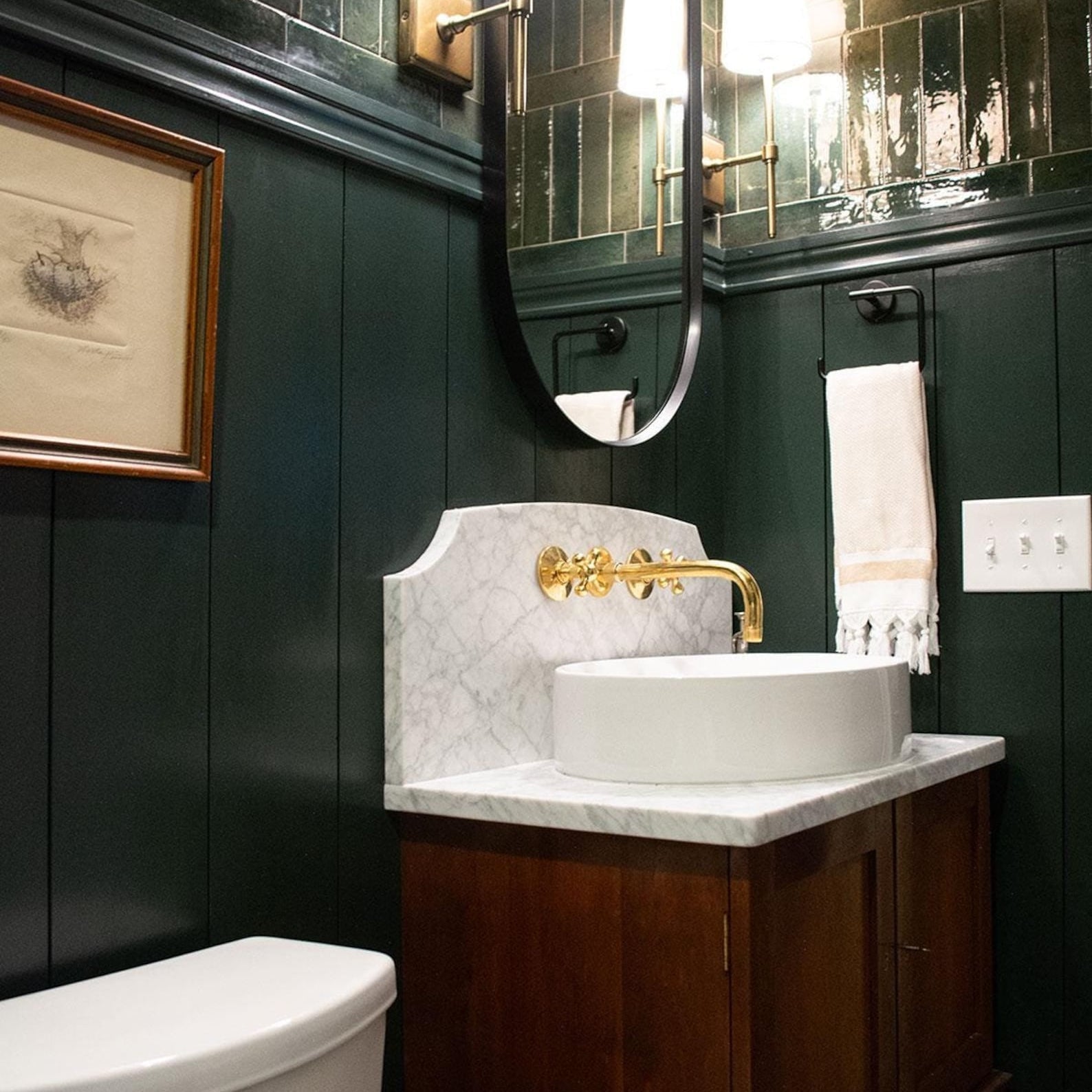 Unlacquered Brass Wall Mount Faucet