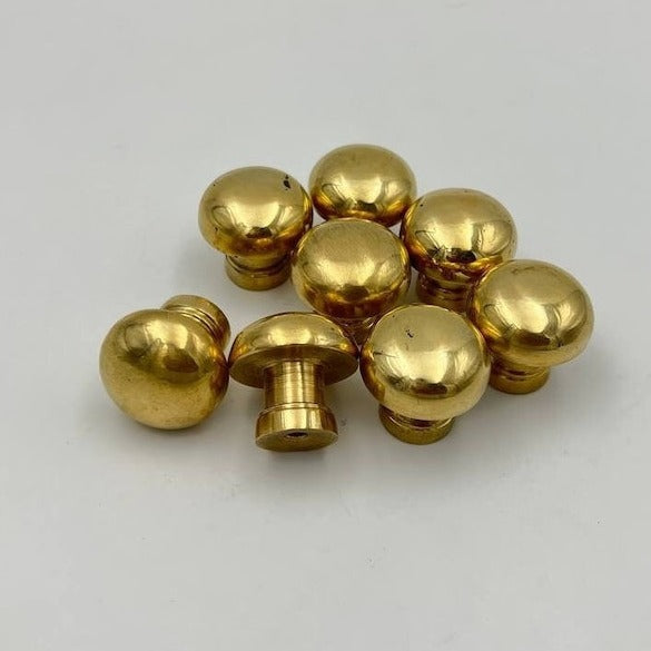 Handmade Solid Brass Cabinet Knobs Hardware - 1 1/2" Knob Hardware