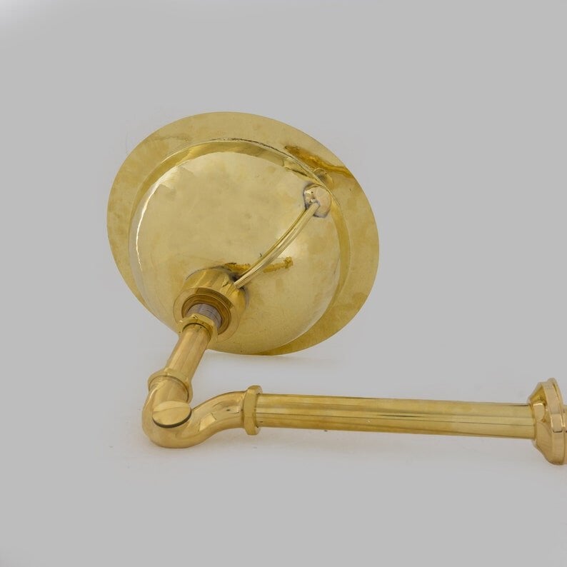 Moroccan Golden Brass Hammered Sink - Handmade Round Drop-in Sink