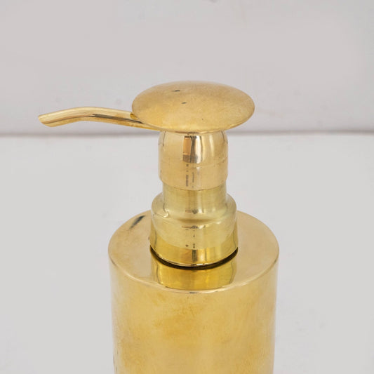 Unlacquered Brass Soap Dispenser, Dispenser Pump, Countertop Soap Dispenser For Kitchen Sink